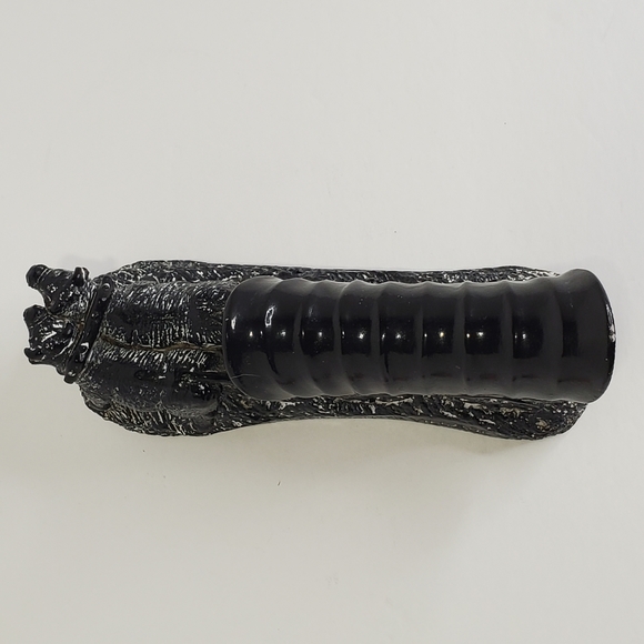 Vintage Aardvark Soapstone Covered Wagon Oxen Pioneer Sculpture - Picture 5 of 9